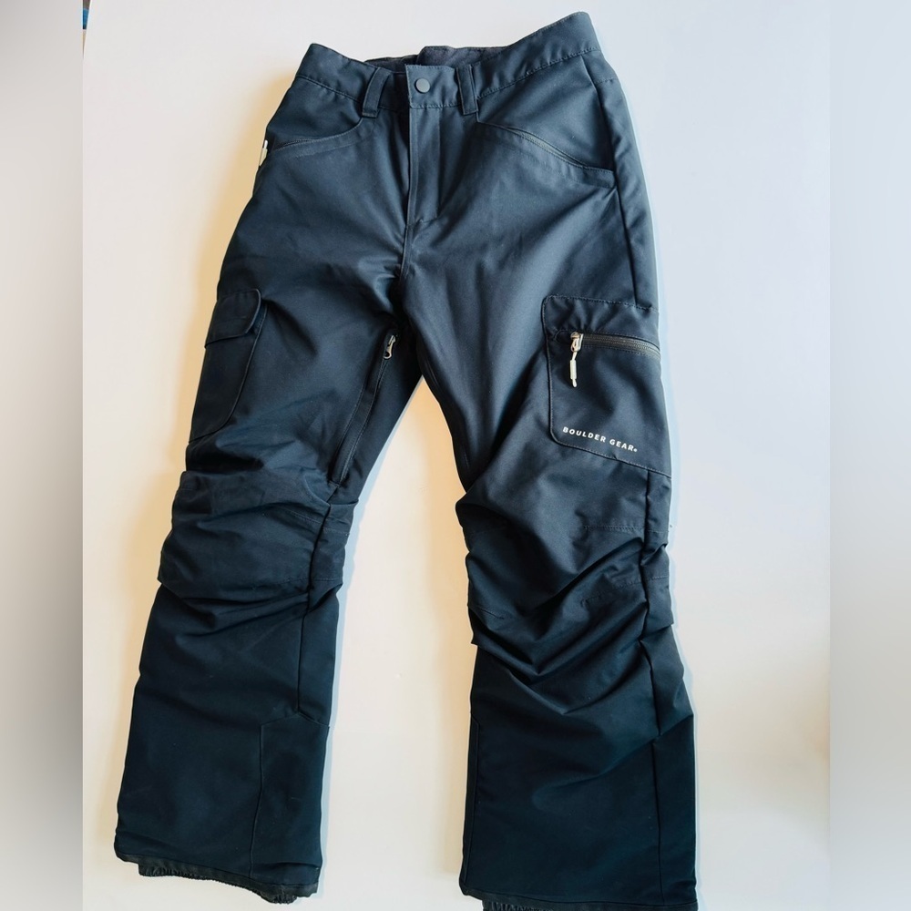Boulder Gear Black Unisex Youth Snow Pants Size Large - Picture 6 of 9